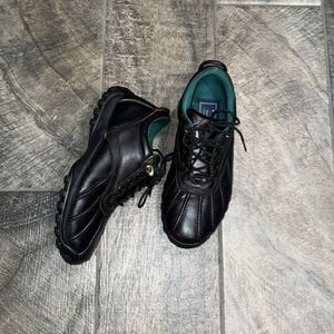 Polo sport Ralph Lauren black leather shoes